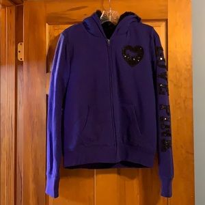 Victoria Secret Fur ZIP Up